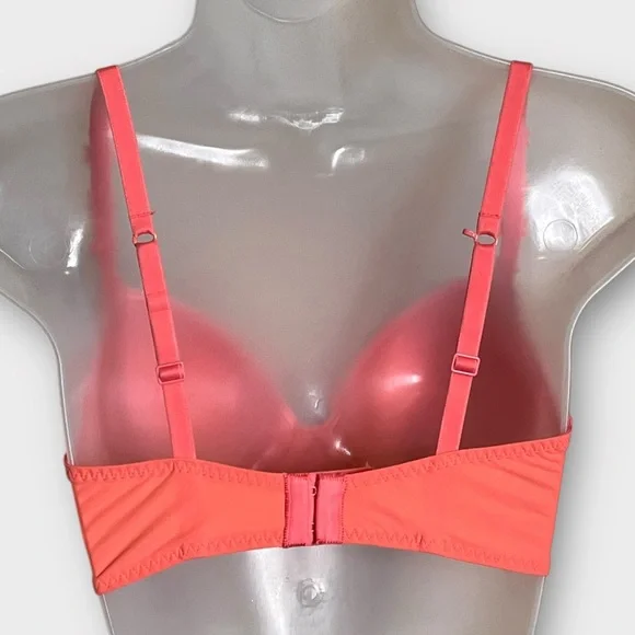 SIMONE PERELE Amour Pink Lightly Lined Underwire Lace detail bra size 32E - Picture 3 of 8